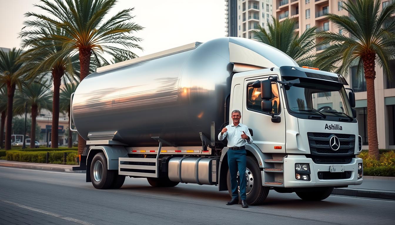 تنكر مياه عبد الله المبارك: الحل الأمثل للمياه