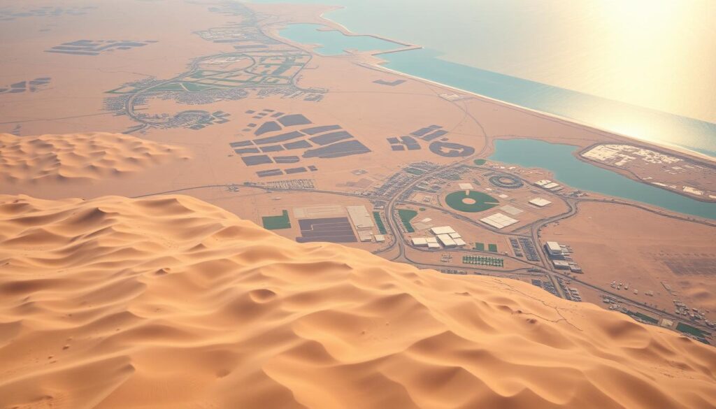 A sweeping aerial view of the geographical coverage of Kuwait, showcasing its diverse landscape. Rolling sandy dunes stretch across the foreground, their undulating contours accentuated by warm, golden sunlight. In the middle ground, a network of roads and urban settlements emerges, nestled between verdant oases and shimmering saltwater marshes. The background reveals the shimmering expanse of the Persian Gulf, its azure waters reflecting the cloudless, azure sky above. The scene conveys a sense of scale, highlighting Kuwait's expansive territory and the intricate interplay between its natural and built environments. A sweeping aerial view of the geographical coverage of Kuwait, showcasing its diverse landscape. Rolling sandy dunes stretch across the foreground, their undulating contours accentuated by warm, golden sunlight. In the middle ground, a network of roads and urban settlements emerges, nestled between verdant oases and shimmering saltwater marshes. The background reveals the shimmering expanse of the Persian Gulf, its azure waters reflecting the cloudless, azure sky above. The scene conveys a sense of scale, highlighting Kuwait's expansive territory and the intricate interplay between its natural and built environments.