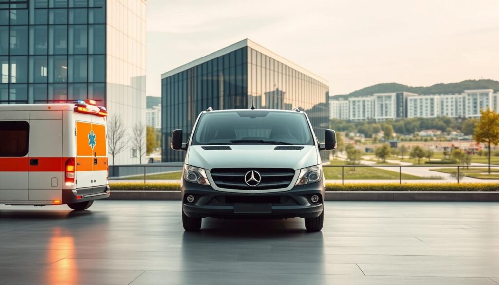 A well-lit, high-resolution image showcasing the concept of "الضمان والشفافية وخدمة الطوارئ". In the foreground, a modern emergency services vehicle with flashing lights and a clean, minimalist design, conveying a sense of reliability and responsiveness. The middle ground features a sleek, glass-walled building, symbolizing transparency and accountability. The background depicts a serene urban landscape, with neatly arranged buildings and lush greenery, creating a calming, harmonious atmosphere. The entire scene is bathed in warm, soft lighting, evoking a feeling of trust and professionalism. A well-lit, high-resolution image showcasing the concept of "الضمان والشفافية وخدمة الطوارئ". In the foreground, a modern emergency services vehicle with flashing lights and a clean, minimalist design, conveying a sense of reliability and responsiveness. The middle ground features a sleek, glass-walled building, symbolizing transparency and accountability. The background depicts a serene urban landscape, with neatly arranged buildings and lush greenery, creating a calming, harmonious atmosphere. The entire scene is bathed in warm, soft lighting, evoking a feeling of trust and professionalism.